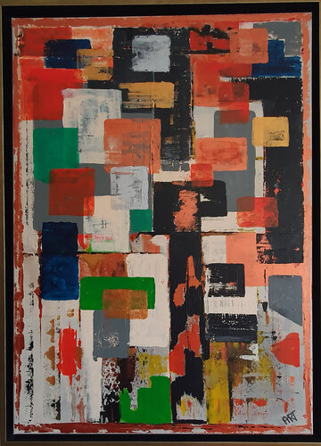 Labyrinth par Angela Rathjen, Peinture en vente sur Singulart