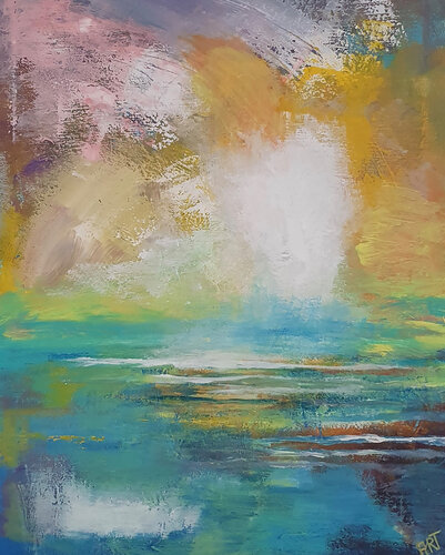 Auferstehung par Angela Rathjen, Peinture en vente sur Singulart