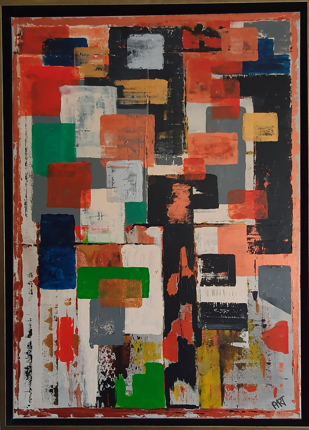 Labyrinth Angela Rathjen Original painting for sale