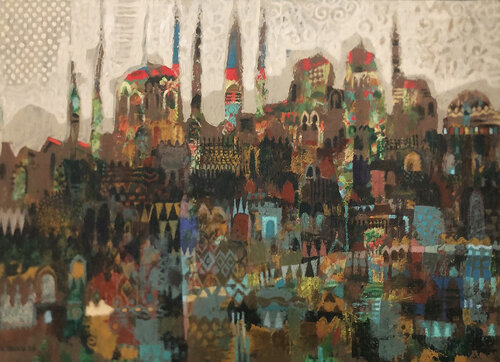 Jaén par Hakim Tounsi, Peinture en vente sur Singulart
