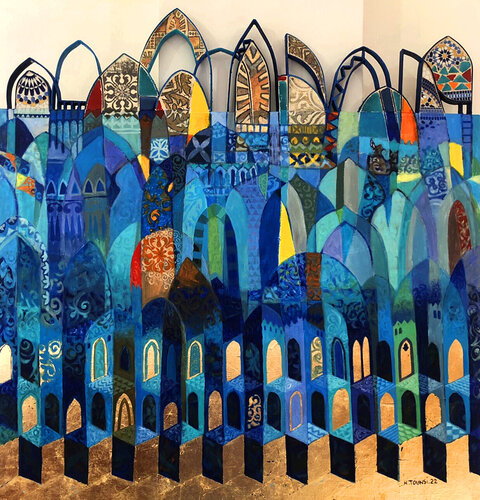 Sans titre par Hakim Tounsi, Peinture en vente sur Singulart