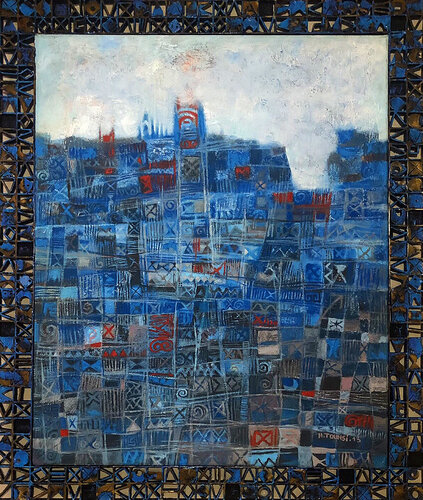 Inspiration urbaine van Hakim Tounsi, Schilderij te koop op Singulart