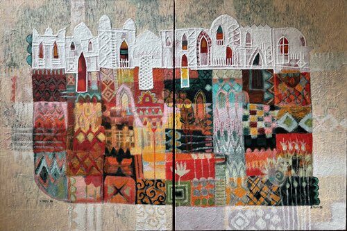 Alkabir van Hakim Tounsi, Schilderij te koop op Singulart
