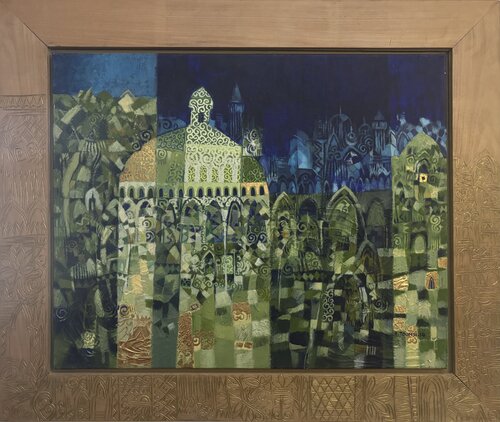 Le dome di Hakim Tounsi, Pittura in vendita su Singulart