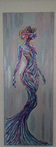 Wasserfee von Tatjana Eckert, Malerei kaufen auf Singulart
