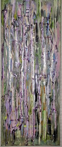 Lavendel Wege de Tatjana Eckert, Pintura a la venta en Singulart