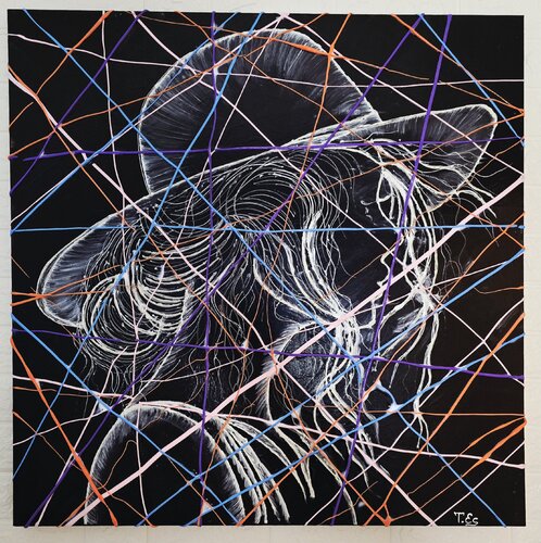 Laser Party de Tatjana Eckert, Pintura a la venta en Singulart