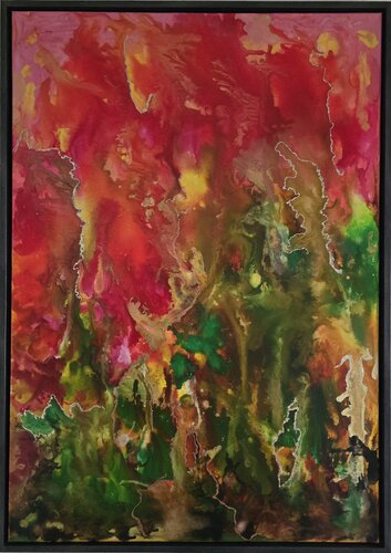 Osterfeuer de Tatjana Eckert, Pintura a la venta en Singulart