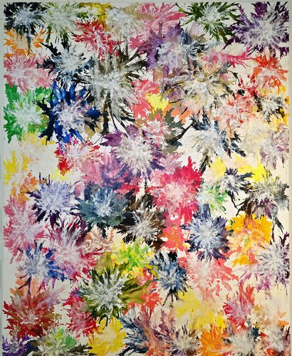 Kornblume de Tatjana Eckert, Pintura a la venta en Singulart