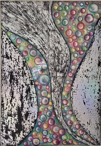 Seifenblasen by Tatjana Eckert, Painting for Sale on Singulart