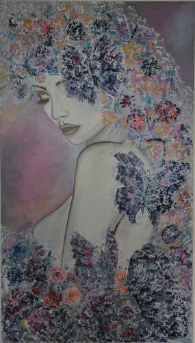 Paradies van Tatjana Eckert, Schilderij te koop op Singulart