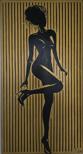 Abendvorstellung Nr 2 par Tatjana Eckert, Peinture en vente sur Singulart