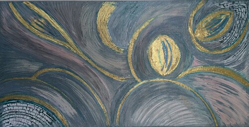 Kokosnussblüte van Tatjana Eckert, Schilderij te koop op Singulart