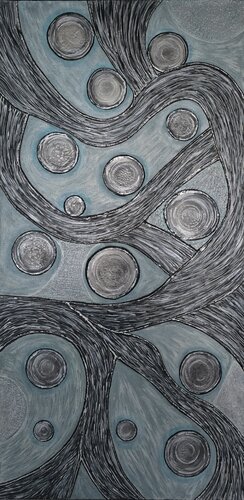 Wind Wege van Tatjana Eckert, Schilderij te koop op Singulart