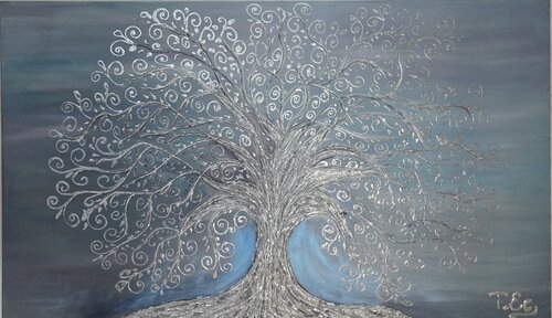 Zauberbaum von Tatjana Eckert, Malerei kaufen auf Singulart