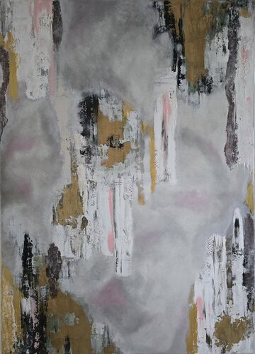 Morgens Nebel van Tatjana Eckert, Schilderij te koop op Singulart