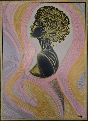 Seidentanz van Tatjana Eckert, Schilderij te koop op Singulart