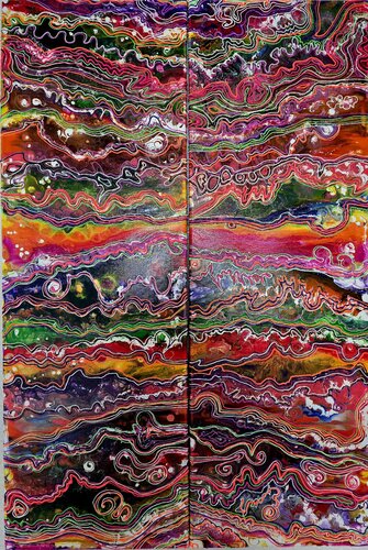 Spielstrasse ( zwei Bilder Set ) by Tatjana Eckert, 회화 for Sale on Singulart