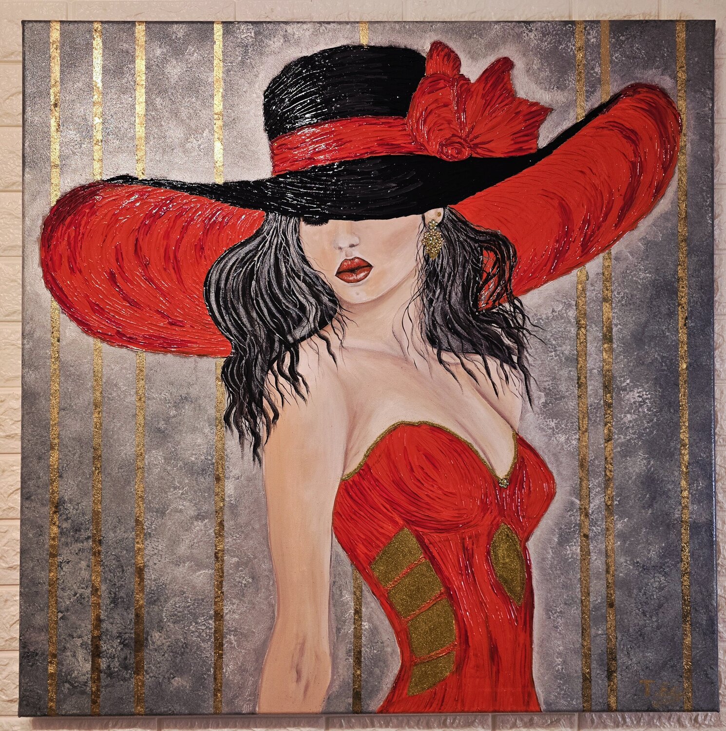 Lady in Red Tatjana Eckert