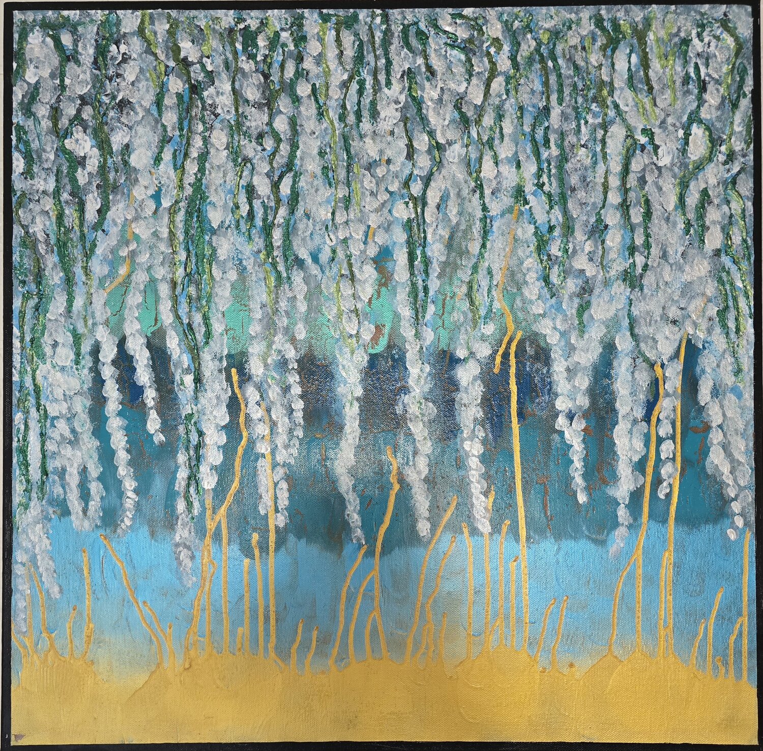 Trauerweide Tatjana Eckert Original painting for sale