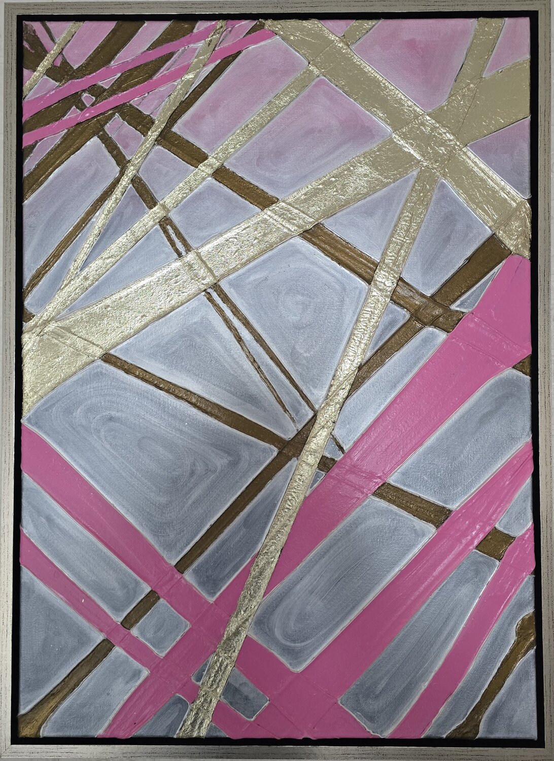 Seilbahn  Rosa Tatjana Eckert Peinture originale à vendre