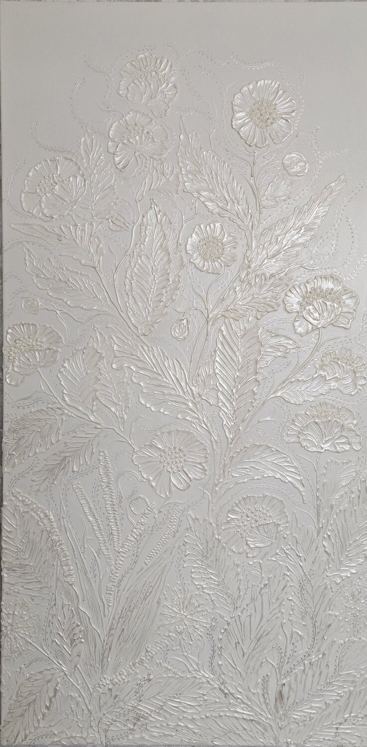 Polnische Flora Tatjana Eckert Original painting for sale