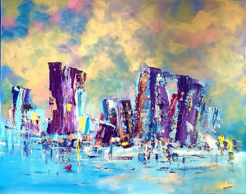 Expression of Joy! by Helen Fortin, Painting for Sale on Singulart