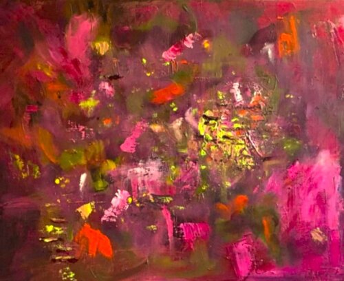 GARDEN SERIES (4) von Helen Fortin, Malerei kaufen auf Singulart