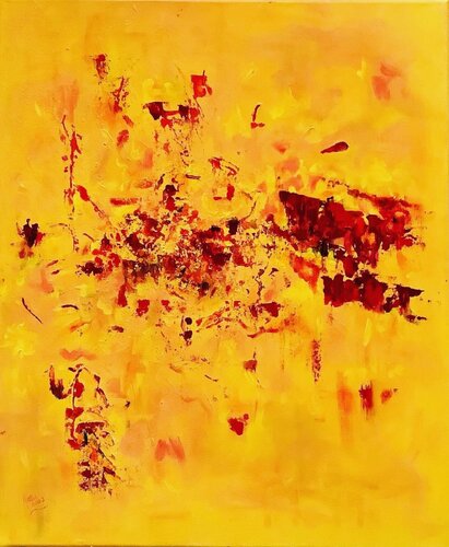 MORNING BURN de Helen Fortin, Pintura a la venta en Singulart