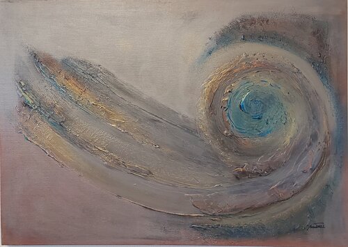 ASTRAZIONE SIDERALE by Adriana Montali, Painting for Sale on Singulart