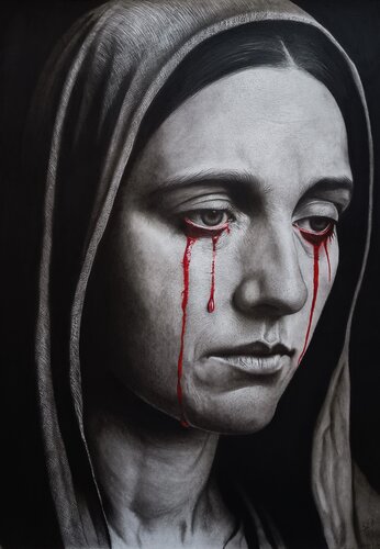 Maria von luciano Bujeiro Rojo, Zeichnungen kaufen auf Singulart