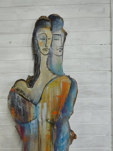 " Gladys et Marcello" par VALEUREC, Autres supports en vente sur Singulart