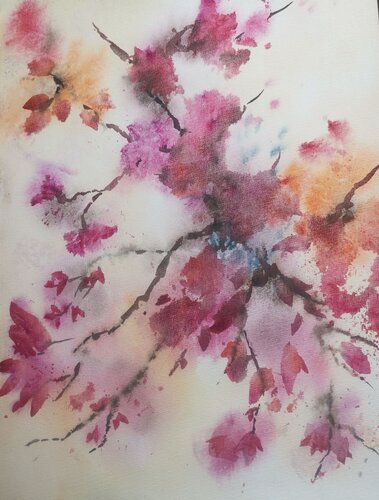 Frühling 2 by Gina Stöcklein, Painting for Sale on Singulart
