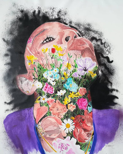 Fiorivi by d-Egon Zuodar, Painting for Sale on Singulart