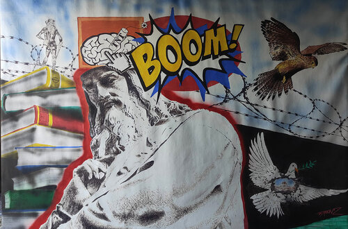 Clicca sull'icona TNT di d-Egon Zuodar, Pittura in vendita su Singulart