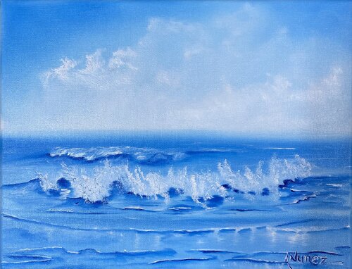 Whispers Beneath the Crest van Anthony Nunez, Schilderij te koop op Singulart