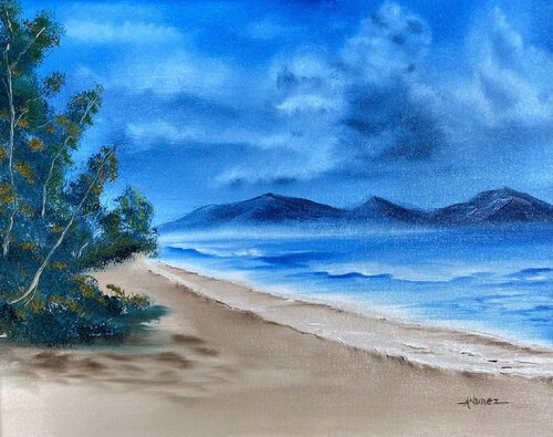 Stillness Beneath a Gathering Sky van Anthony Nunez, Schilderij te koop op Singulart