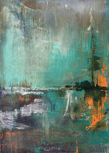 Patina der Zeit by Anna Karolina, Painting for Sale on Singulart