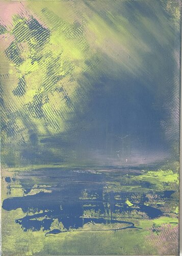 Kraft der Dämmerung by Anna Karolina, Painting for Sale on Singulart