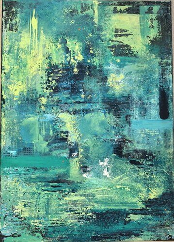 Jenseits des Gruenen Klangs by Anna Karolina, 絵画 for Sale on Singulart