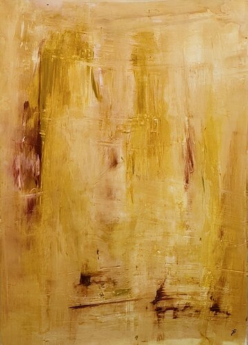 Gedankenpause by Jutta Bittner, Painting for Sale on Singulart