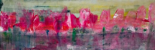 Tulpenmeer by Jutta Bittner, Painting for Sale on Singulart
