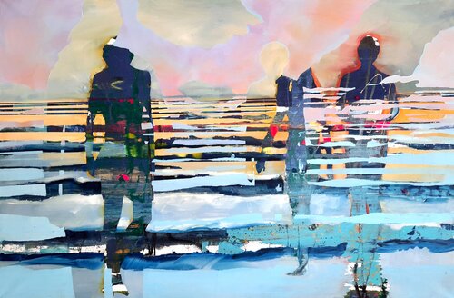 Guard down by Bea Bozon-Esselink, Painting for Sale on Singulart