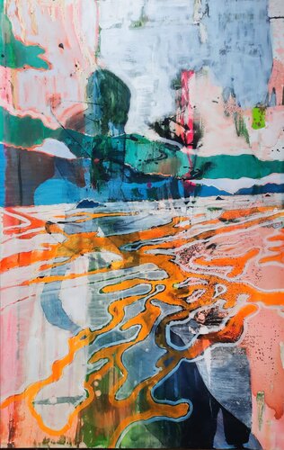 Wander with me V de Bea Bozon-Esselink, Pintura a la venta en Singulart