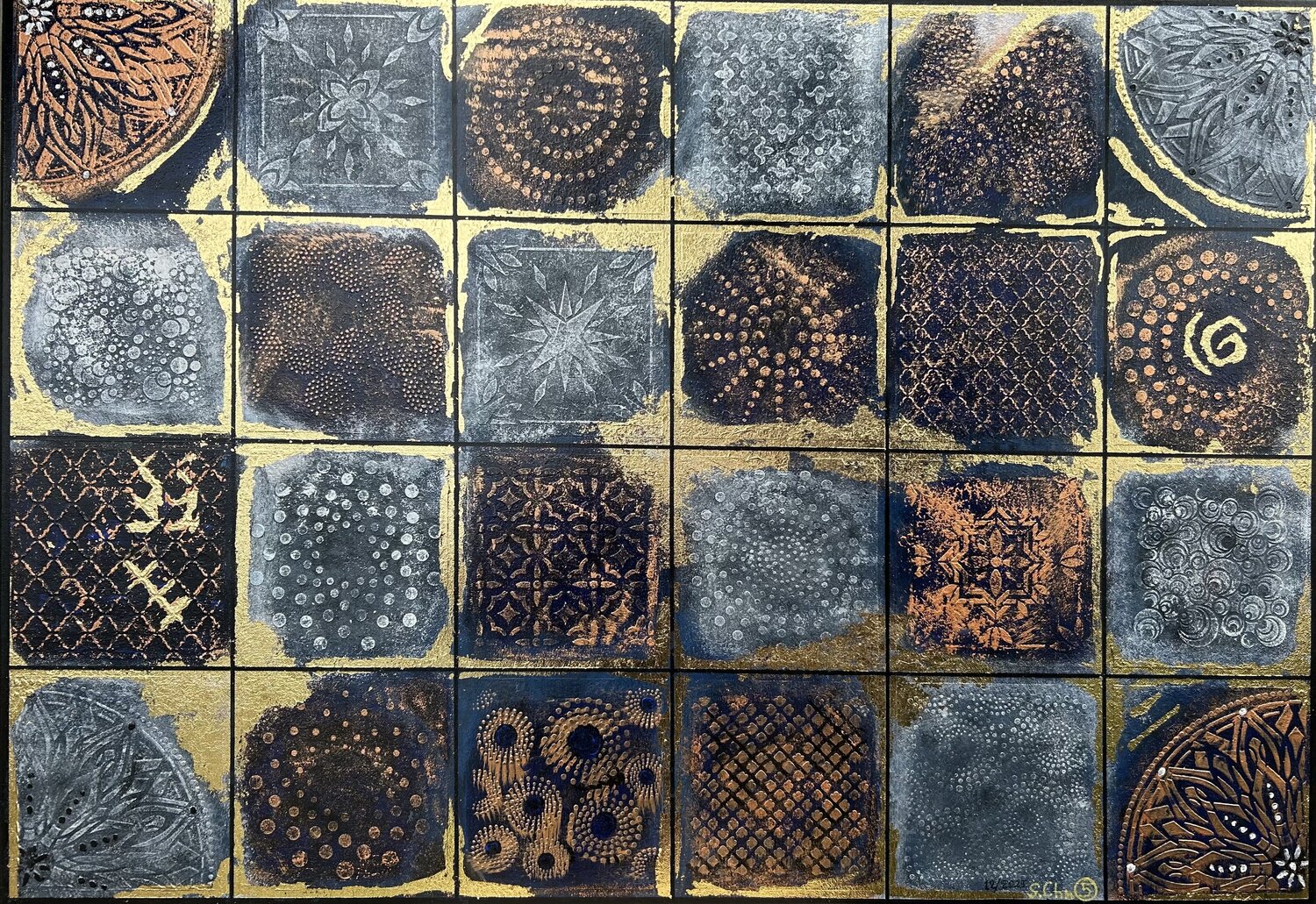 "Opus V: Celestial Tiles" Sotiris Christodoulou