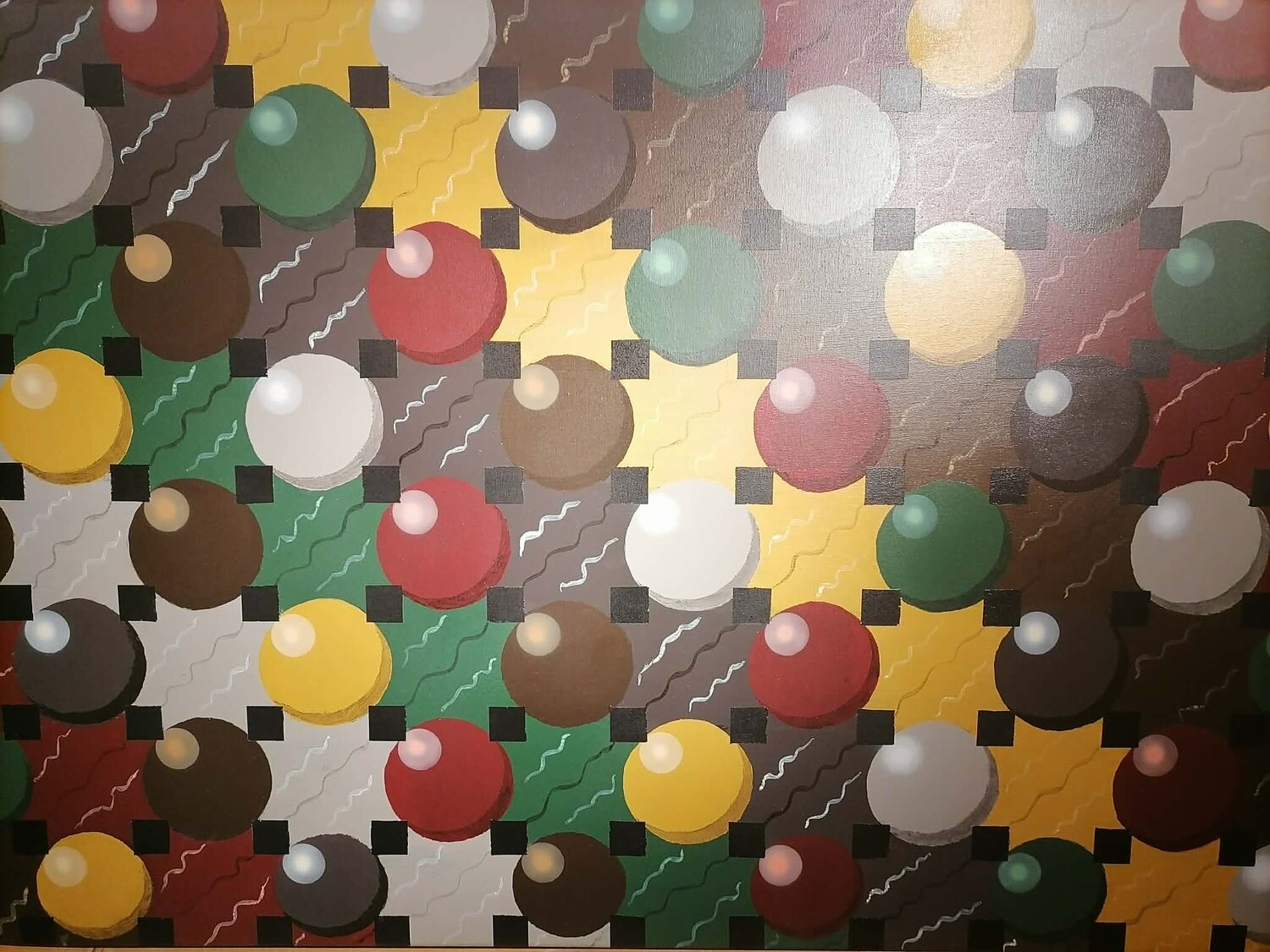 Opus XXII: Chromatic Equilibrium, Sotiris Christodoulou Original painting for sale