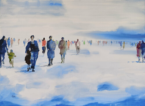 Walks through the sky -41 Oscar Alvarez Pardo