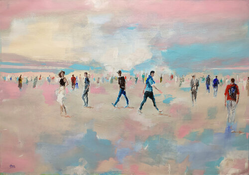Walks through the sky -45 Oscar Alvarez Pardo