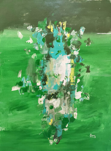 the sense of green di Oscar Alvarez Pardo, Opera su carta in vendita su Singulart