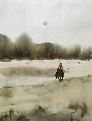 C-65 di Oscar Alvarez Pardo, Opera su carta in vendita su Singulart